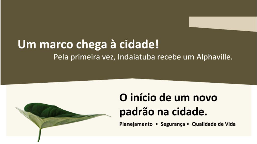 LANÇAMENTO Alphaville Indaiatuba